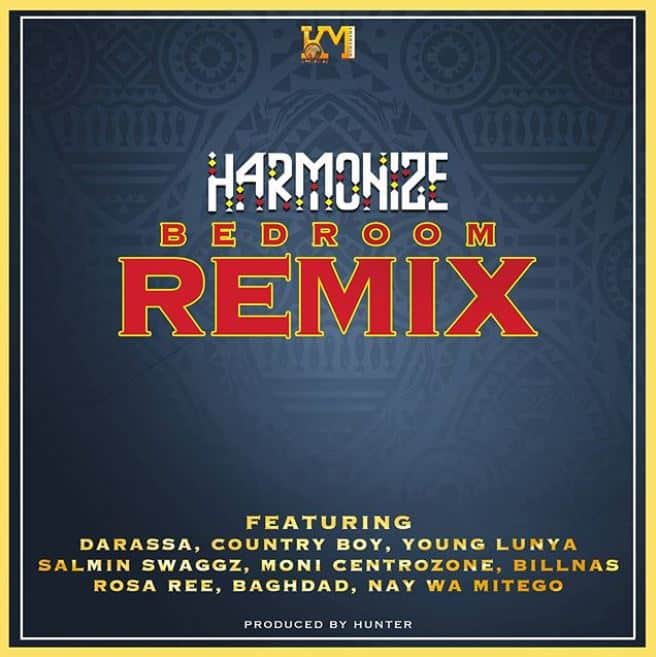 AUDIO: Harmonize Ft Darassa , Country Boy, Young Lunya, Salmin Swaggz, Moni Centrozone, Billnass, Rosa Ree, Baghdad, Nay Wa Mitego – Bedroom Remix Mp3 Download