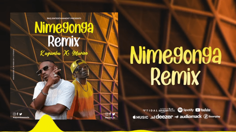 AUDIO: Kayumba Ft Marioo – Nimegonga Remix Mp3 Download