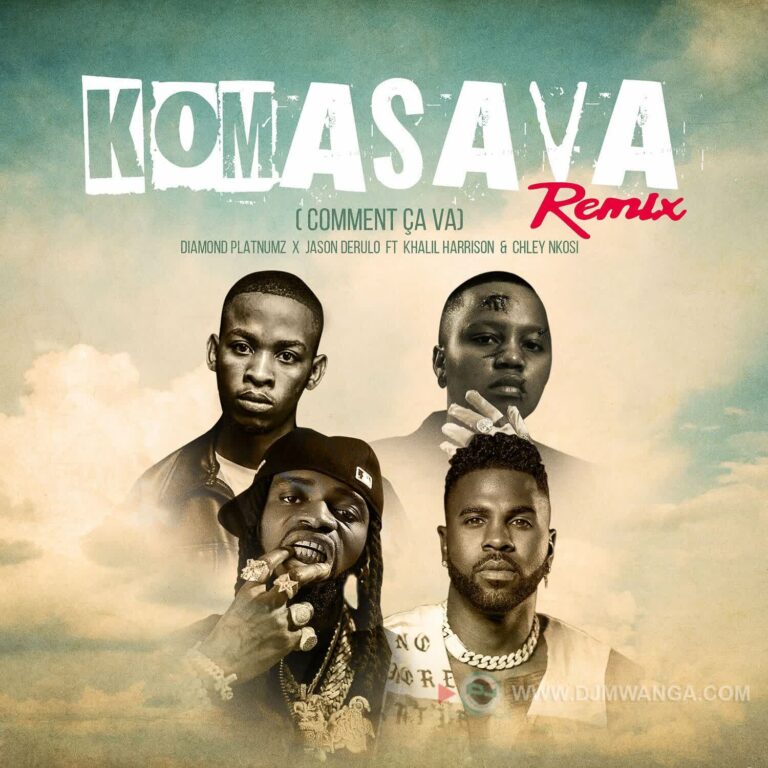 Download: Diamond Platnumz & Jason Derulo Ft Khalil Harisson & Chley - Komasava Remix AUDIO